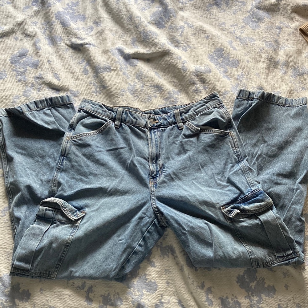 H&M Blue Boot Cut Women Jeans